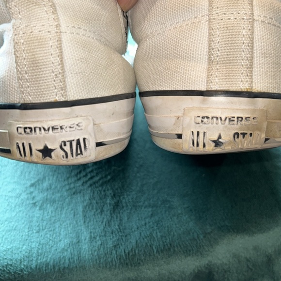 Converse Chuck Taylor All Star White Laced Sneakers Shoes- Size 13 - Picture 9 of 9